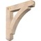Ekena Millwork Thorton Craftsman Smooth Bracket, Douglas Fir, 5 1/2"W x 36"D x 36"H BKT06X36X36THR04SDF - alternate 1